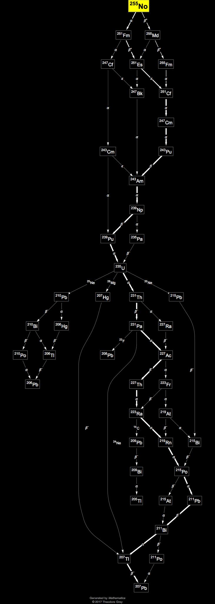 Decay Chain Image