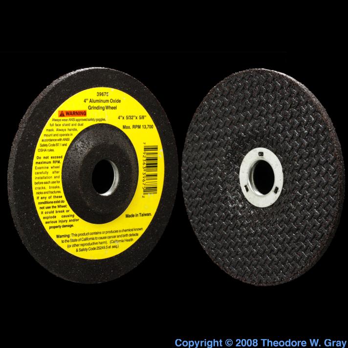 Aluminum Aluminum oxide grinding disk