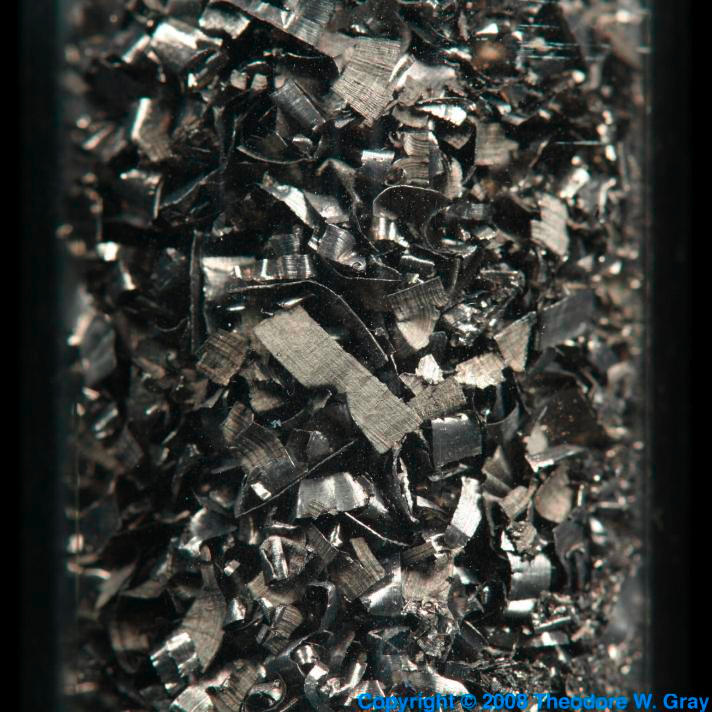 Thorium Thorium shavings